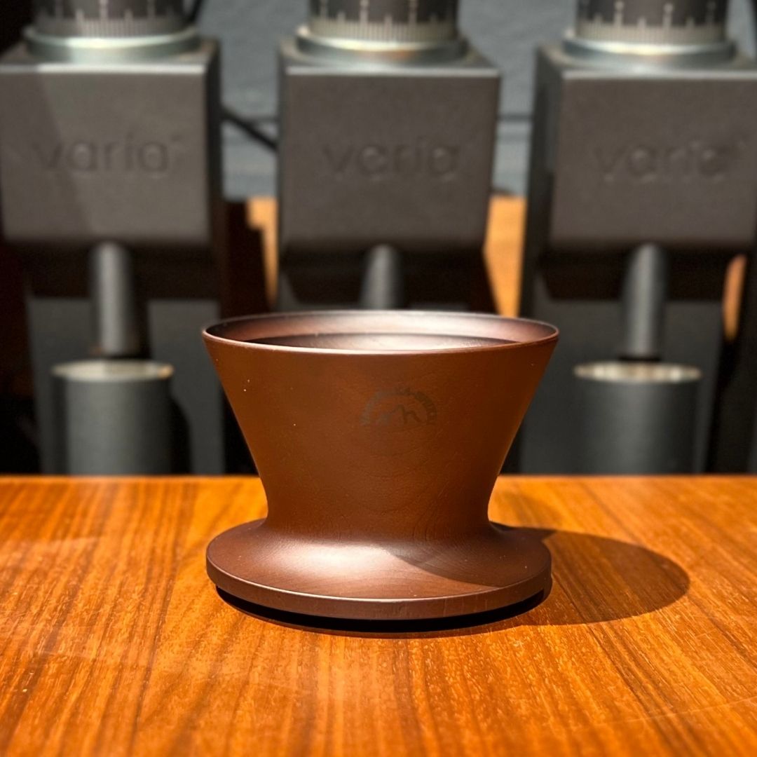 安清式木製ドリッパー 1~2人用 ブラウン