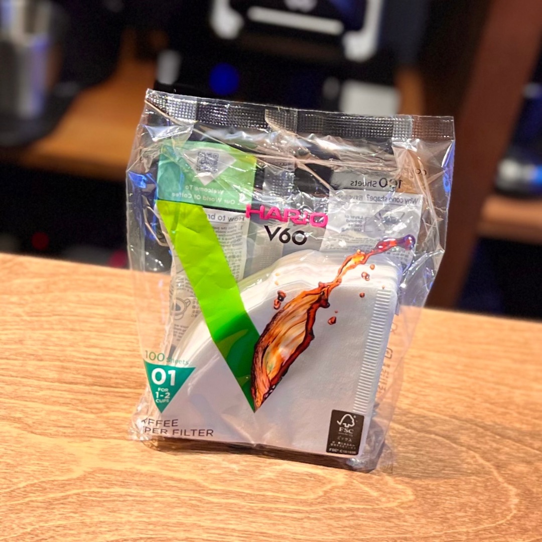 HARIO V60 ペーパーフィルター 01 漂白(100枚)