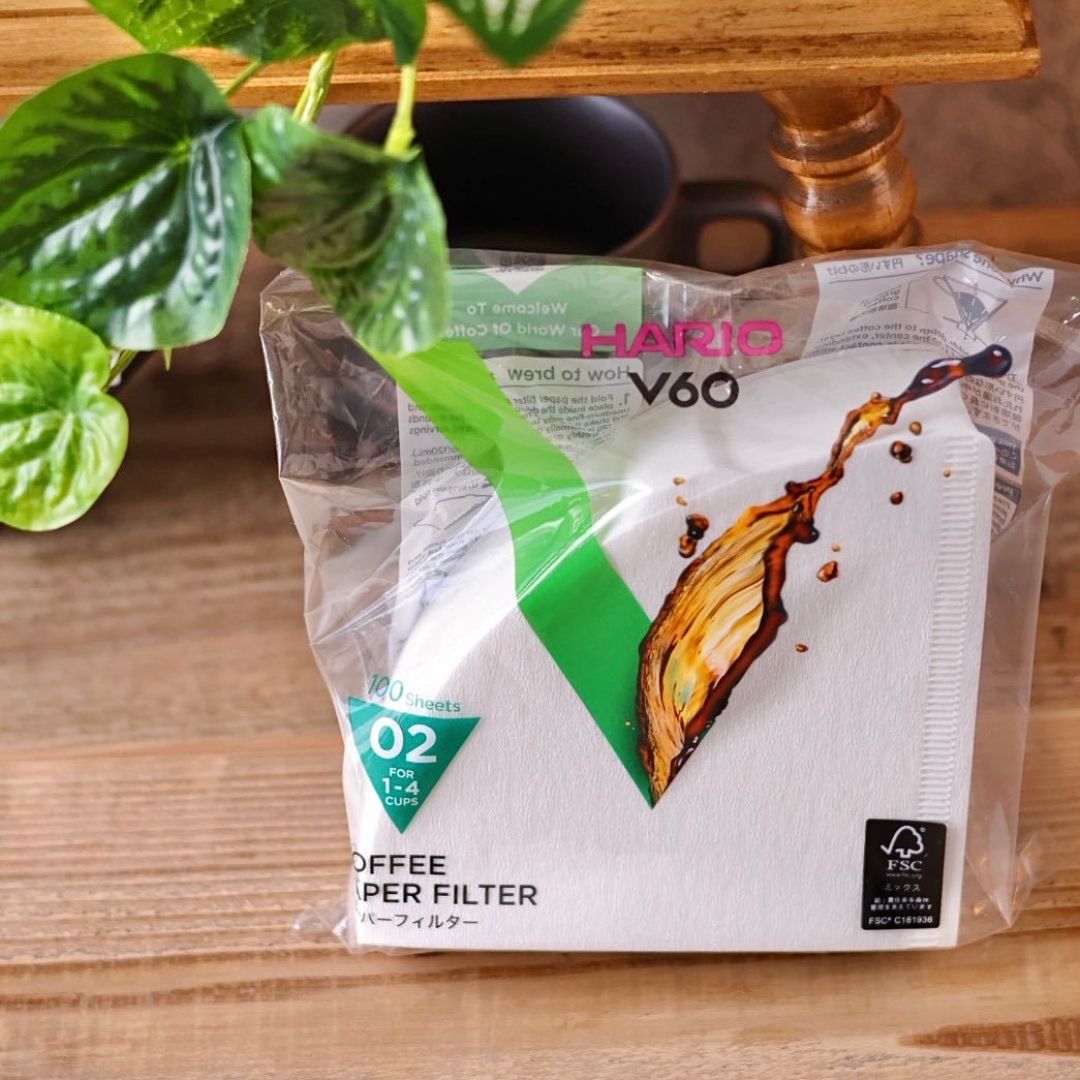 HARIO V60 ペーパーフィルター 02 漂白(100枚)