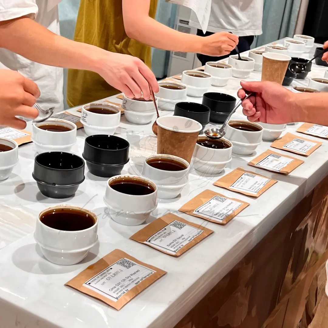 ORIGAMI カッピングボウル ホワイト | COFFEE LAB KOMAMEYA
