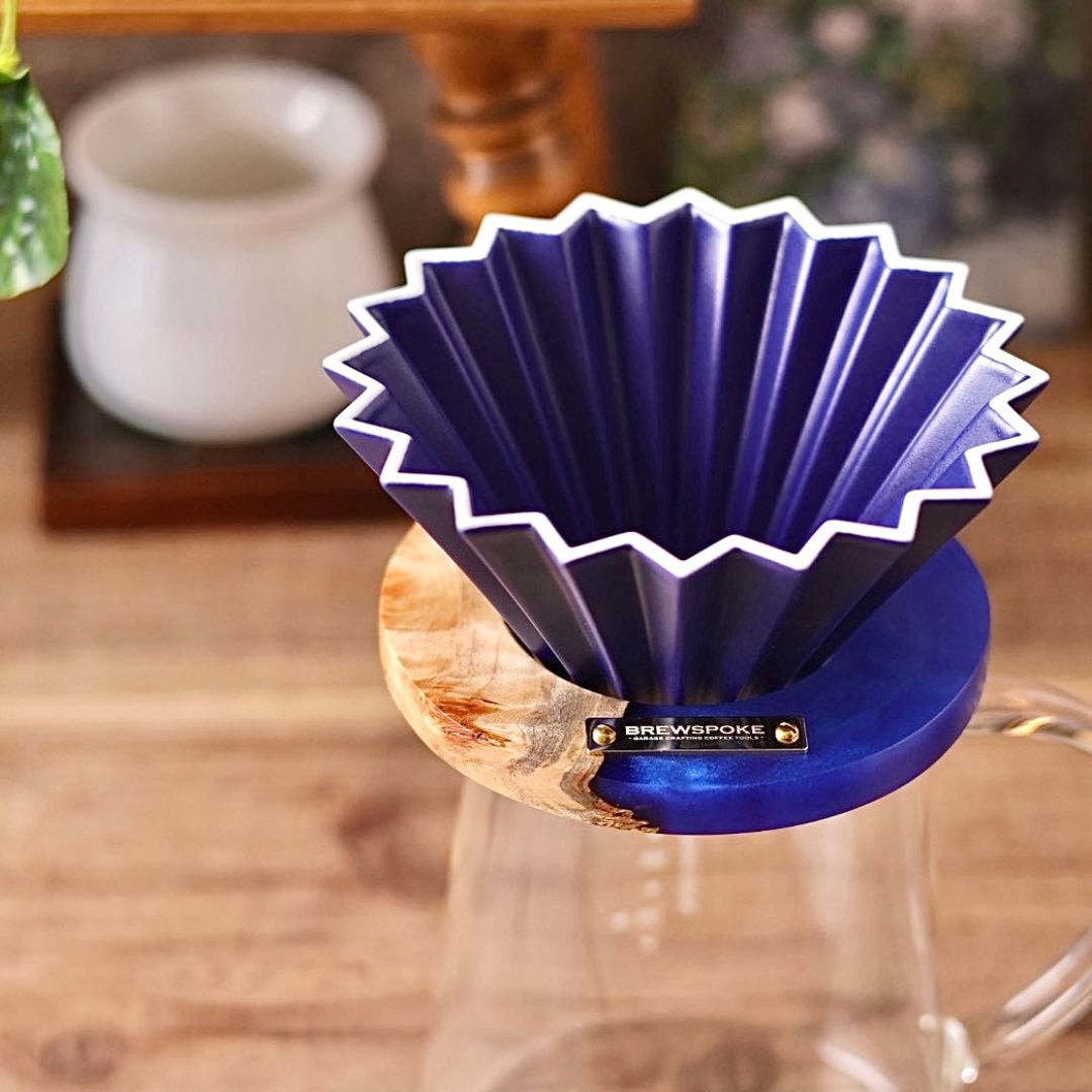 BREW SPOKE ドリッパーホルダー Resin Blue - 画像 (2)