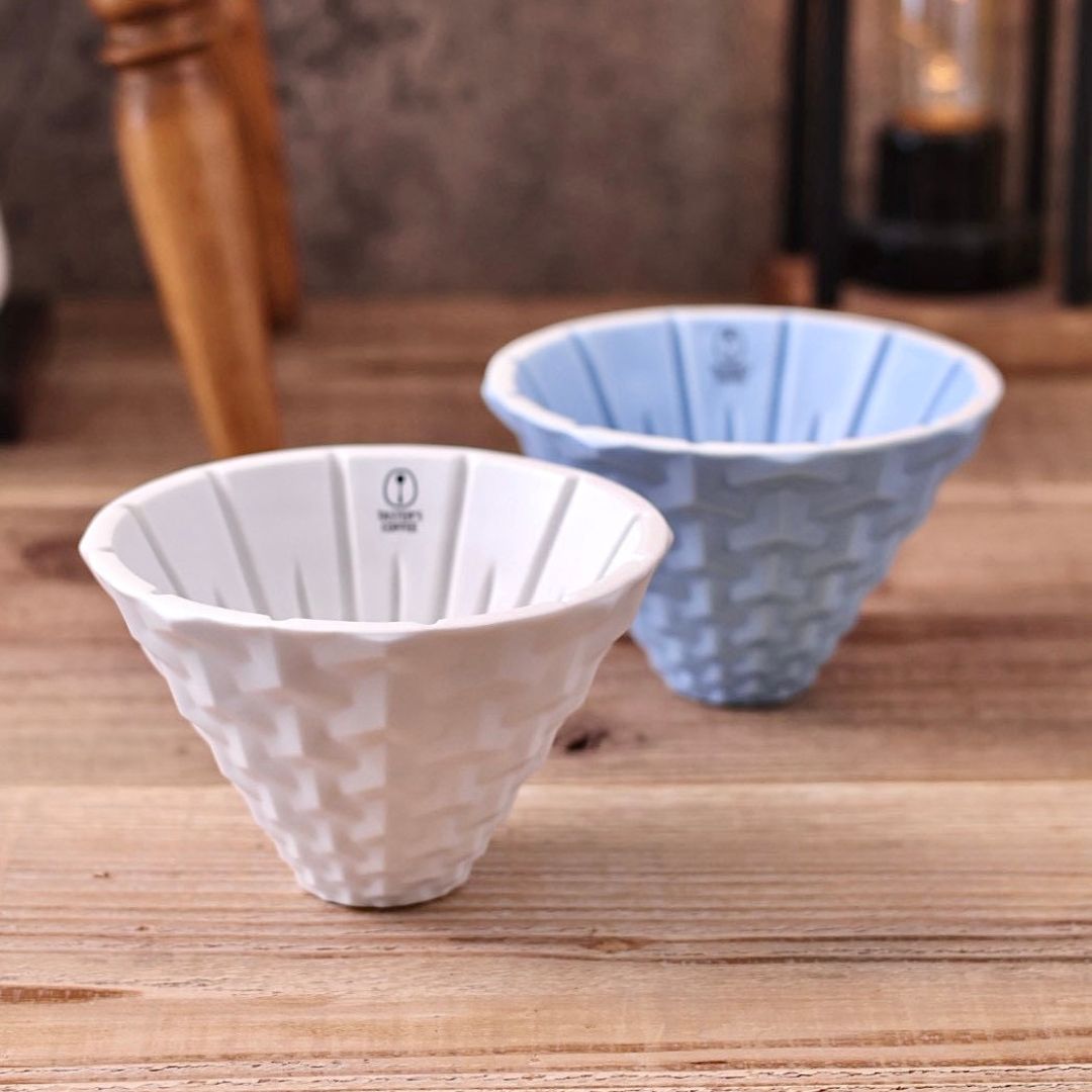 TASTERS COFFEE CT62 Coffee Dripper White - 画像 (2)